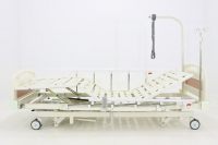 Кровать медицинская (304E-U спинки ABS)(c удлинением)