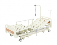 Кровать медицинская (304E-U спинки ABS)(c удлинением)